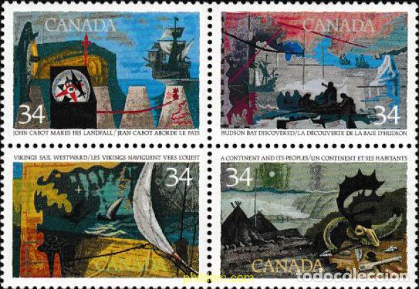 Sellos: 602042 MNH CANADA 1986 EXPLORACION DEL CANADA - Foto 1