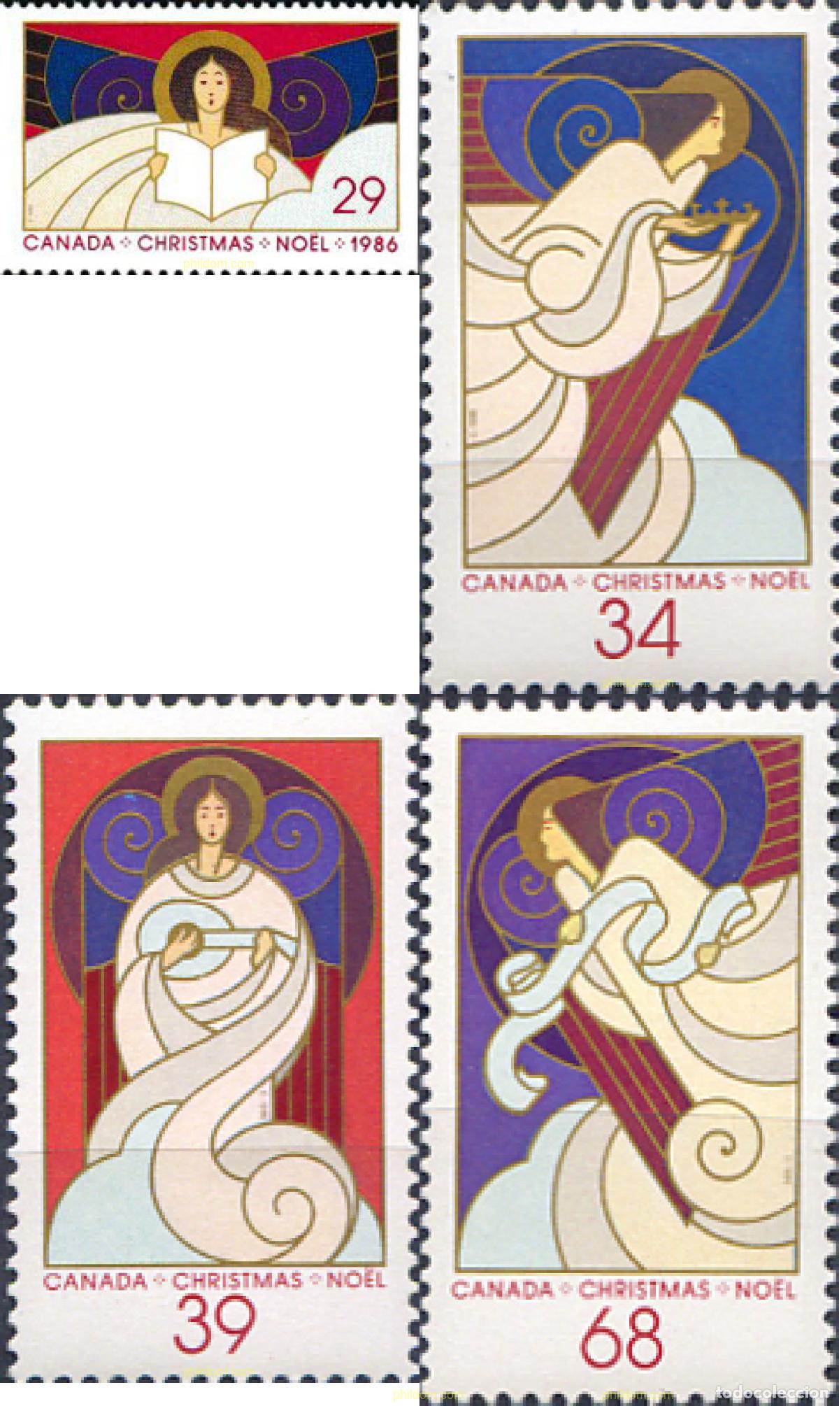 Sellos: 130289 MNH CANADA 1986 NAVIDAD - Foto 1