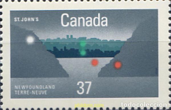 Sellos: 130333 MNH CANADA 1988 CENTENARIO DE LA INCORPORACION DE LA VILLA DE SAINT JOHN'S (TERRANOVA)