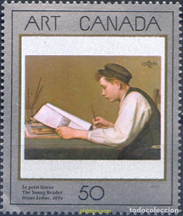 Sellos: 130331 MNH CANADA 1988 ARTE CANADIENSE - Foto 1