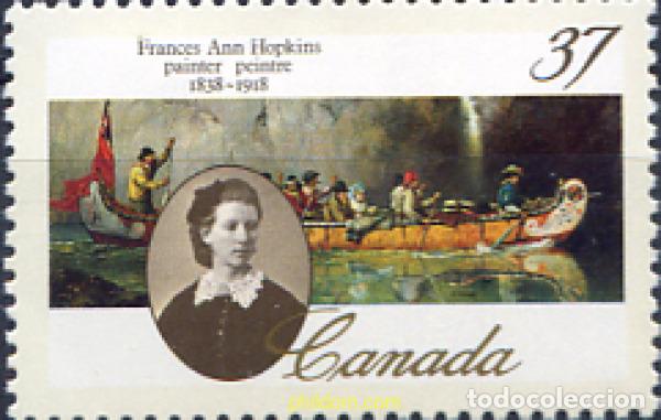 Sellos: 130339 MNH CANADA 1988 150 ANIVERSARIO DEL NACIMIENTO DE FRANCES ANN HOPKINS