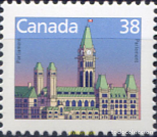 Sellos: 135372 MNH CANADA 1988 PARLAMENTO - Foto 1