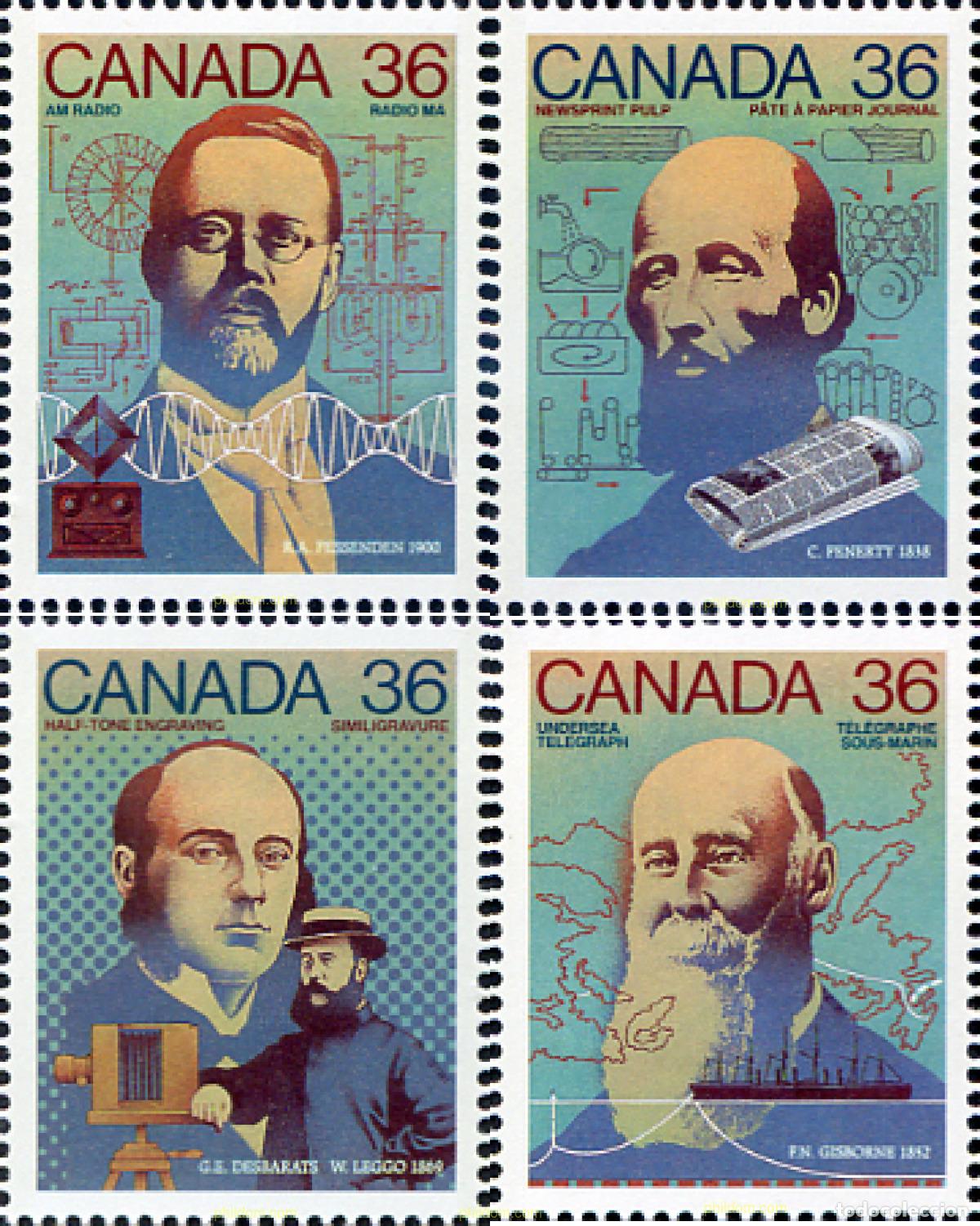 Sellos: 130314 MNH CANADA 1987 FIESTA DE CANADA. CIENCIA Y TECNOLOGIA