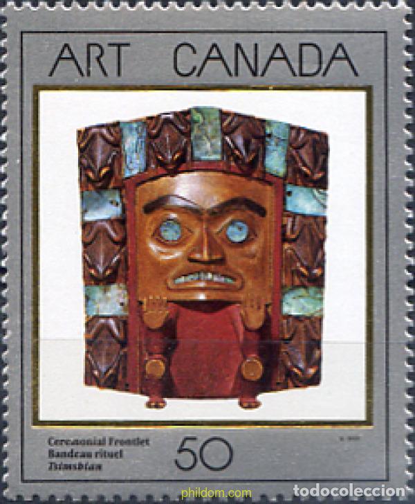 Sellos: 130369 MNH CANADA 1989 ARTE CANADIENSE