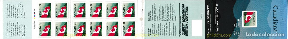 Sellos: 609779 MNH CANADA 1989 BANDERA NACIONAL