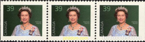 Sellos: 687938 MNH CANADA 1990 REINA ISABEL II