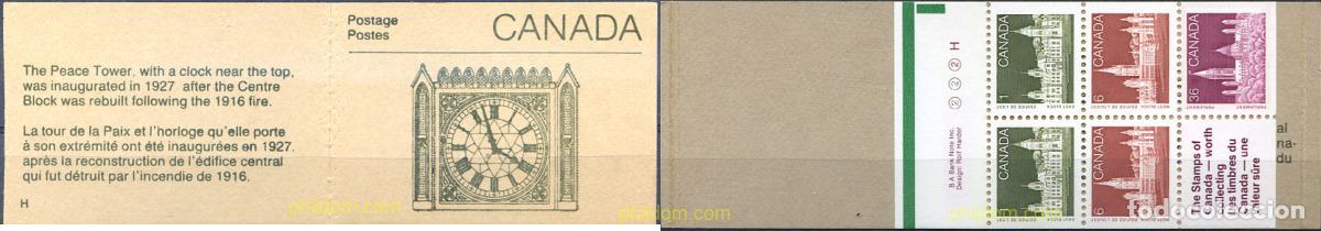 Sellos: 626583 MNH CANADA 1987 PARLAMENTO - Foto 1