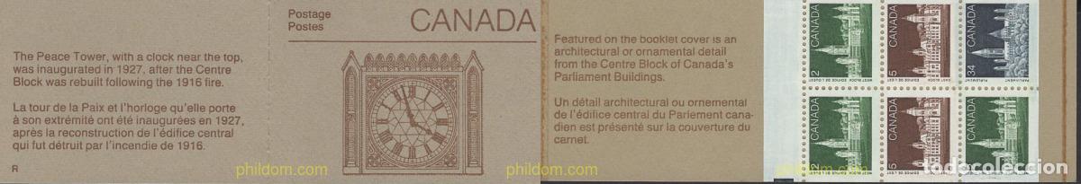 Briefmarken: 646868 MNH CANADA 1985 PARLAMENTO
