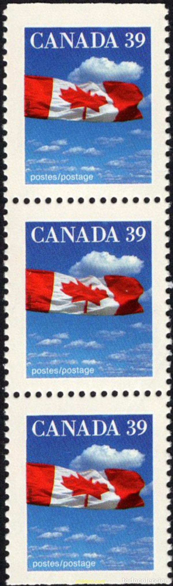 Sellos: 688623 MNH CANADA 1989 BANDERA NACIONAL