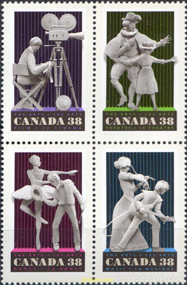 Sellos: 299513 MNH CANADA 1989 ARTE Y DIVERTIMENTO