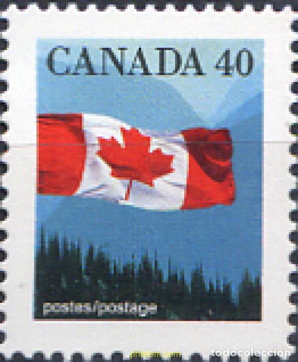 Sellos: 135384 MNH CANADA 1990 BANDERA NACIONAL