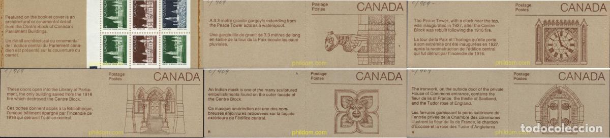 Sellos: 688130 MNH CANADA 1985 PARLAMENTO