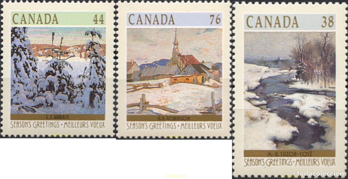 Sellos: 261988 MNH CANADA 1989 NAVIDAD