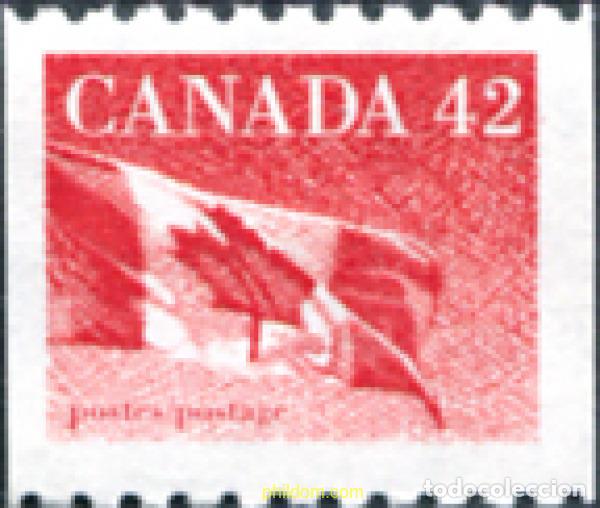 Sellos: 130462 MNH CANADA 1991 BANDERA NACIONAL