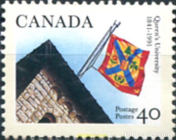 Sellos: 130457 MNH CANADA 1991 150 ANIVERSARIO DE LA UNIVERSIDAD DE QUENN, EN KINGSTON