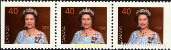 Sellos: 687942 MNH CANADA 1990 REINA ISABEL II
