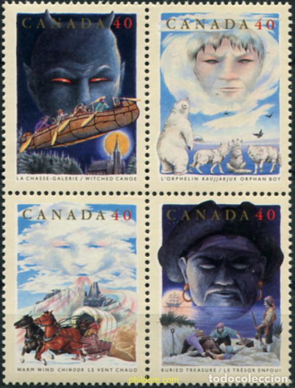Francobolli: 183179 MNH CANADA 1991 FOLCLORE CANADIENSE