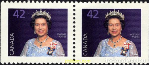 Francobolli: 687946 MNH CANADA 1991 REINA ISABEL II