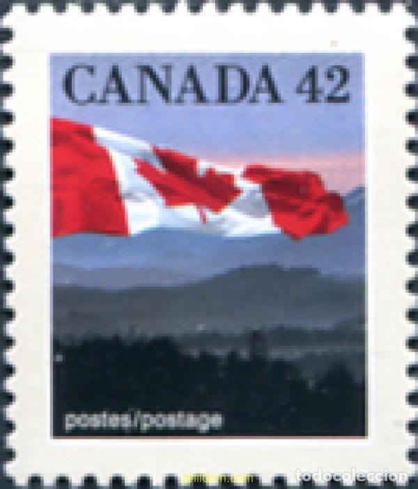 Sellos: 135392 MNH CANADA 1991 BANDERA NACIONAL