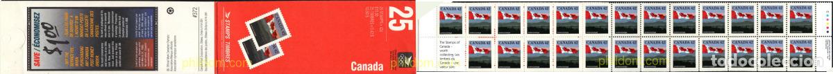 Stamps: 688654 MNH CANADA 1991 BANDERA NACIONAL