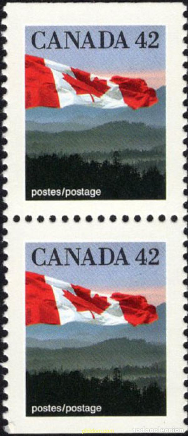 Francobolli: 688655 MNH CANADA 1991 BANDERA NACIONAL