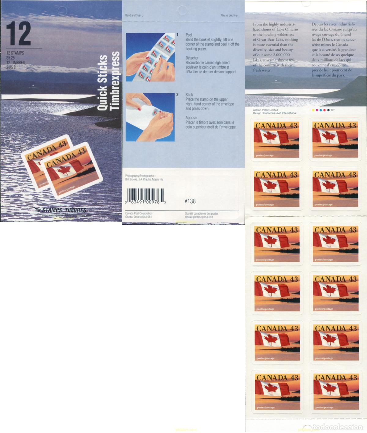 Francobolli: 688658 MNH CANADA 1993 BANDERA