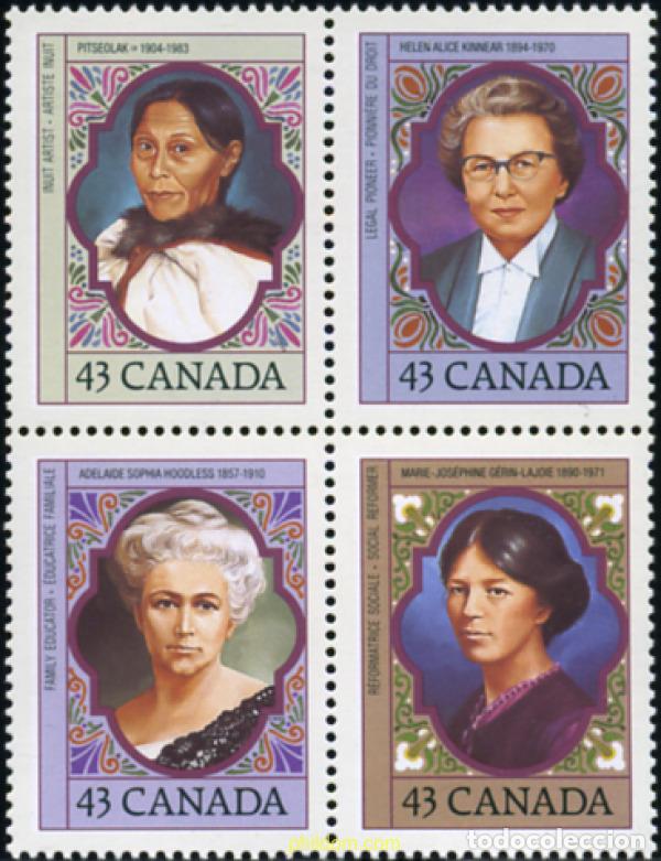 Francobolli: 207046 MNH CANADA 1993 DIA INTERNACIONAL DE LA MUJER