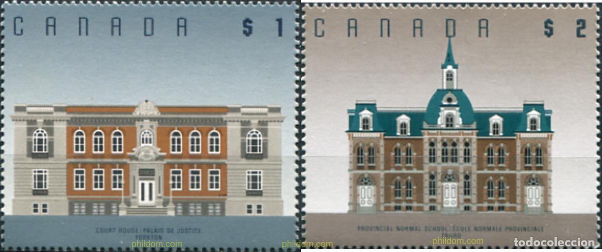 Sellos: 130588 MNH CANADA 1994 ARQUITECTURA - Foto 1