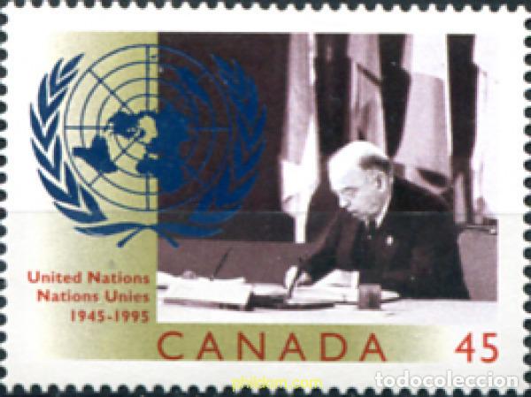 Sellos: 135419 MNH CANADA 1995 50 ANIVERSARIO DE LAS NACIONES UNIDAS