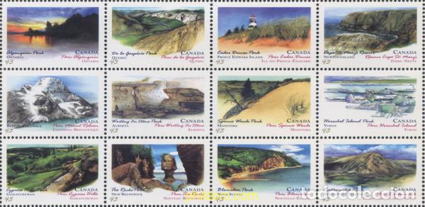 Sellos: 602395 MNH CANADA 1993 FIESTA DE CANADA. CENTENARIO DEL PARQUE ALGONQUIN