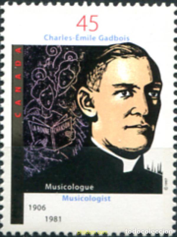 Selos: 130627 MNH CANADA 1997 HOMENAJE AL ABAD CHARLES-EMILE GADBOIS