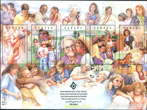 Selos: 130593 MNH CANADA 1994 A&Ntilde;O INTERNACIONAL DE LA FAMILIA