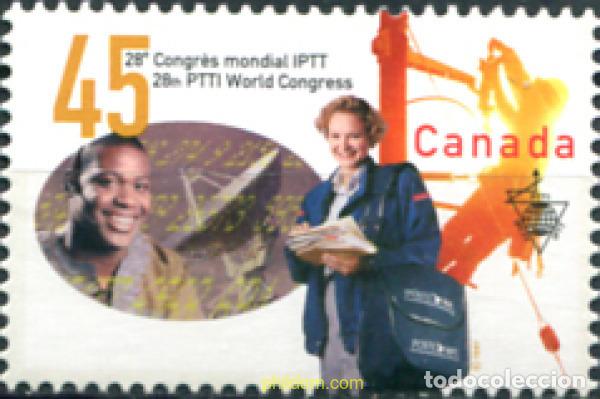 Selos: 130640 MNH CANADA 1997 28 CONGRESO MUNDIAL DE TELECOMUNICACION, MONTREAL