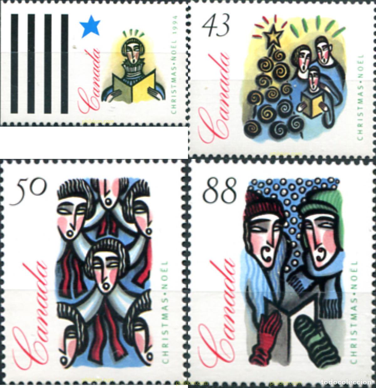 Sellos: 130552 MNH CANADA 1994 NAVIDAD - Foto 1