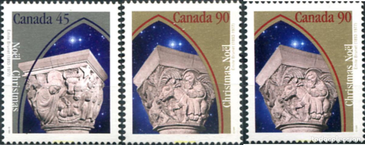 Sellos: 300353 MNH CANADA 1995 NAVIDAD - Foto 1