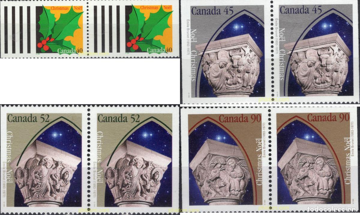 Sellos: 687848 MNH CANADA 1995 NAVIDAD - Foto 1
