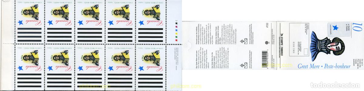 Sellos: 314120 MNH CANADA 1994 NAVIDAD - Foto 1