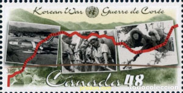 Sellos: 131965 MNH CANADA 2003 GUERRA DE COREA - Foto 1