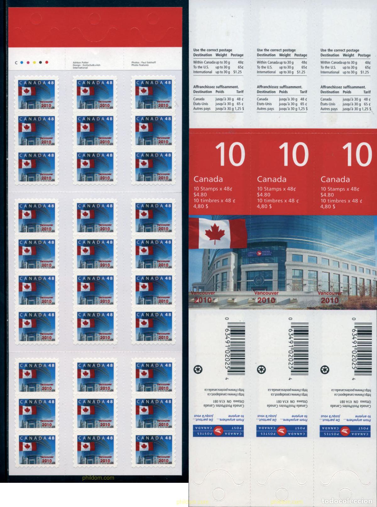 Sellos: 132975 MNH CANADA 2003 21 JUEGOS OLIMPICOS INVIERNO VANCOUVER 2010