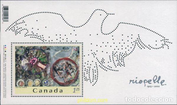 Sellos: 300272 MNH CANADA 2003 80 ANIVERSARIO DEL NACIMIENTO DE JEAN-PAUL RIOPELLE