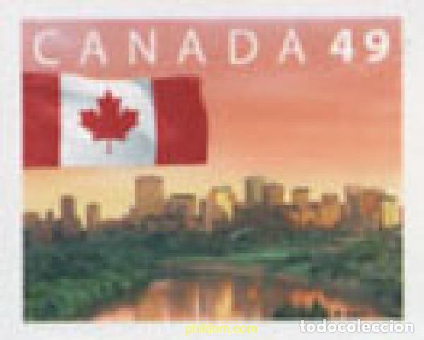 Sellos: 142860 MNH CANADA 2003 BANDERA Y VISTA DE EDMONTON