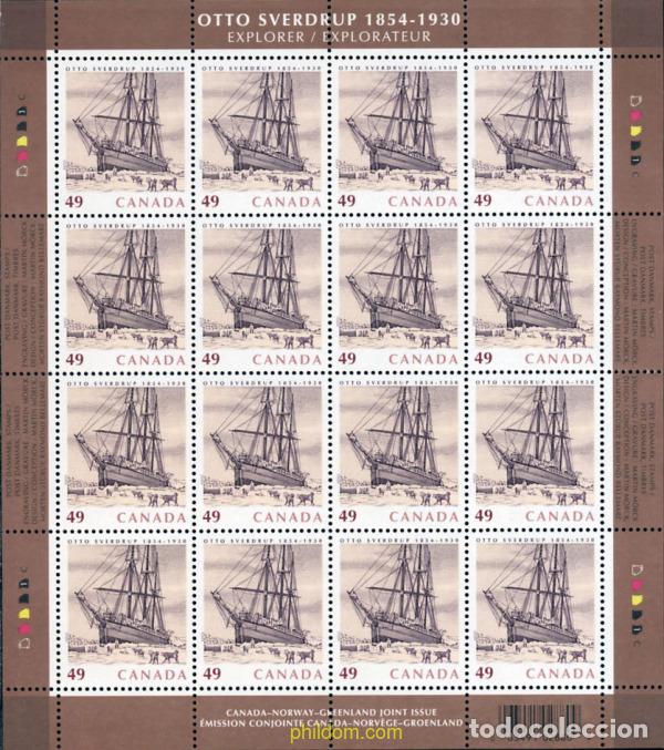 Sellos: 145512 MNH CANADA 2004 150 ANIVERSARIO DEL NACIMIENTO DE OTTO SVERDRUP