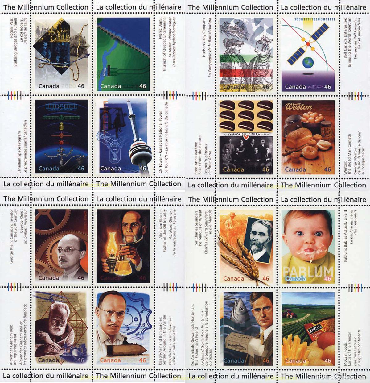 Sellos: 146099 MNH CANADA 2000 MILENIO - Foto 1