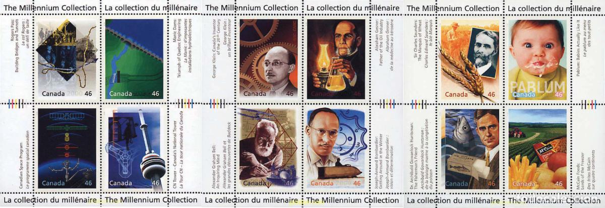 Sellos: 686905 MNH CANADA 2000 MILENIO - Foto 1