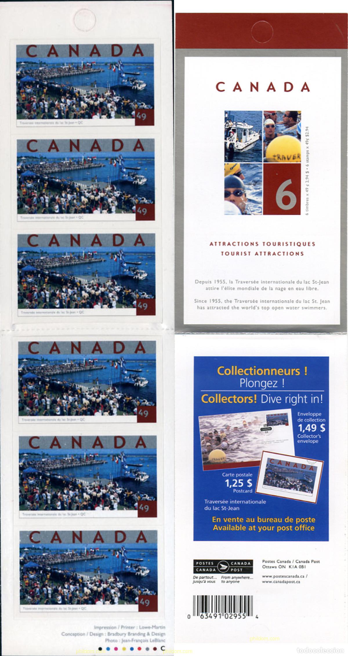 Sellos: 149351 MNH CANADA 2004 TURISMO