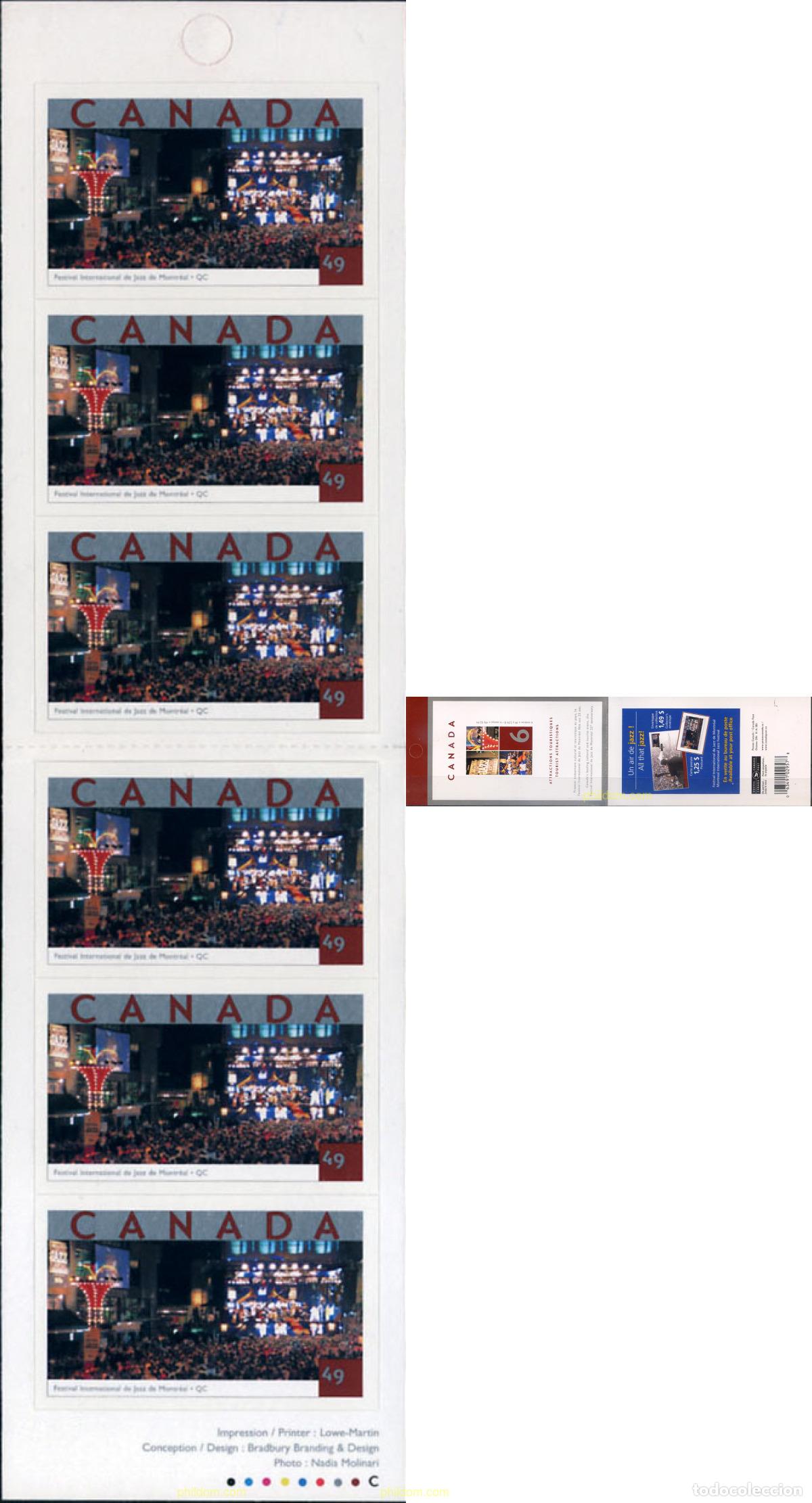Sellos: 149349 MNH CANADA 2004 TURISMO
