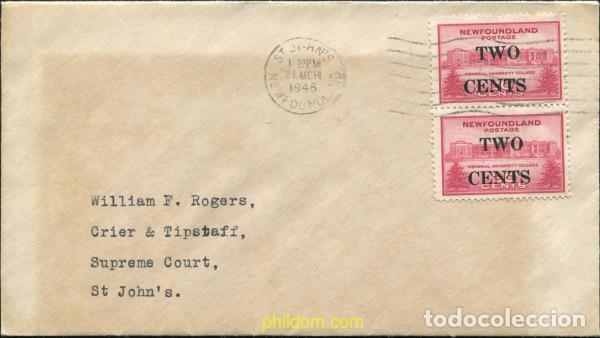 Sellos: 785079 USED CANADA. Terranova 1946 EDIFICIOS