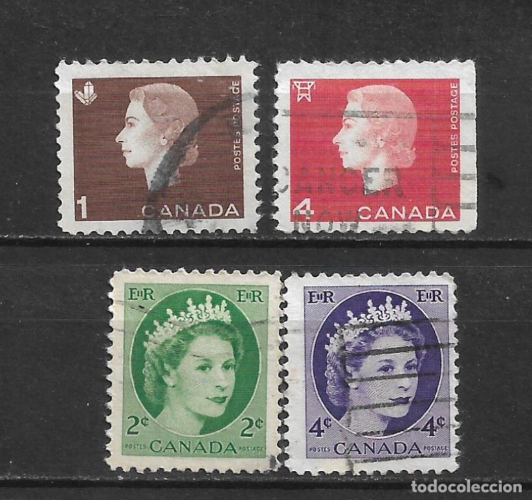 Sellos: canada lote 4 sellos usados - 8/32