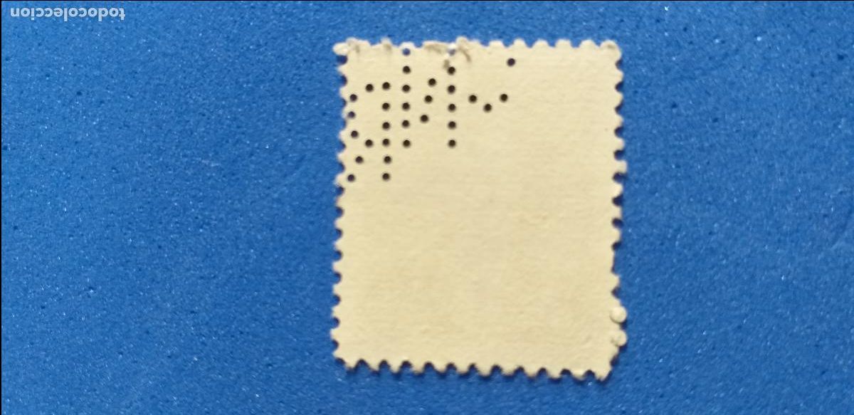 Sellos: Sello de Canad&aacute;. perfins. Perforado LETRAS. - Foto 3