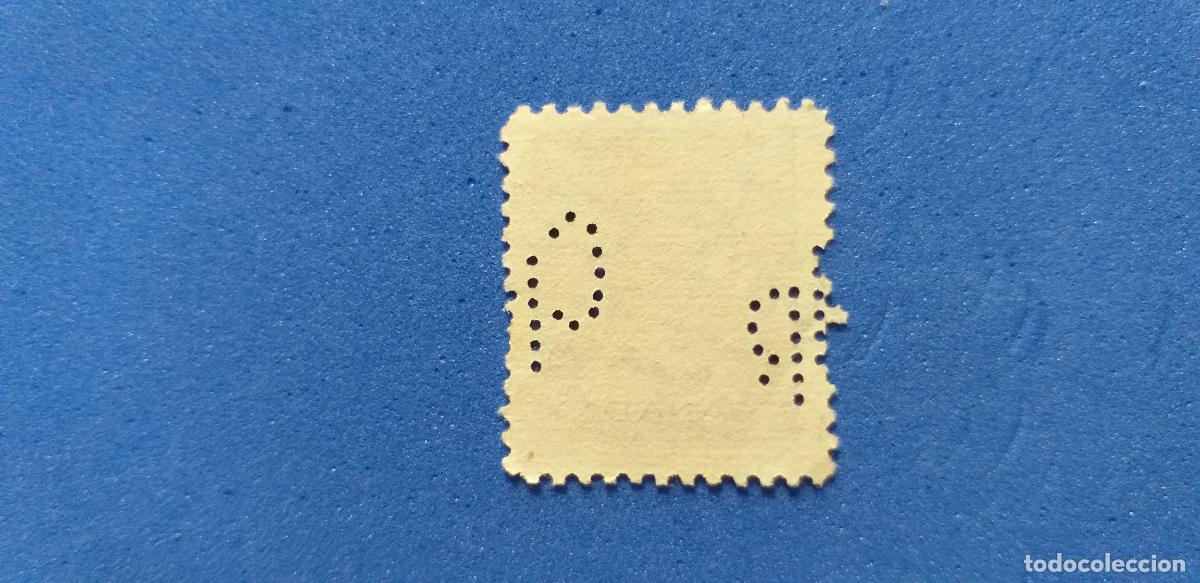 Sellos: Sello perfins. Perforado LETRAS. Canad&aacute; - Foto 2